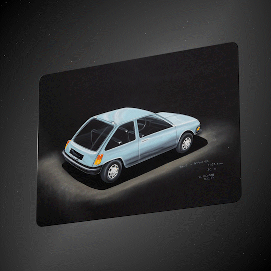 Renault 5 original sketch #497