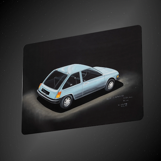 Renault 5 original sketch #657