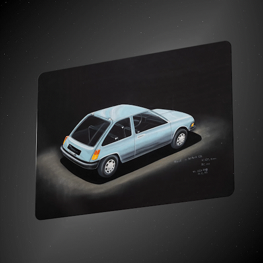 Renault 5 original sketch #710