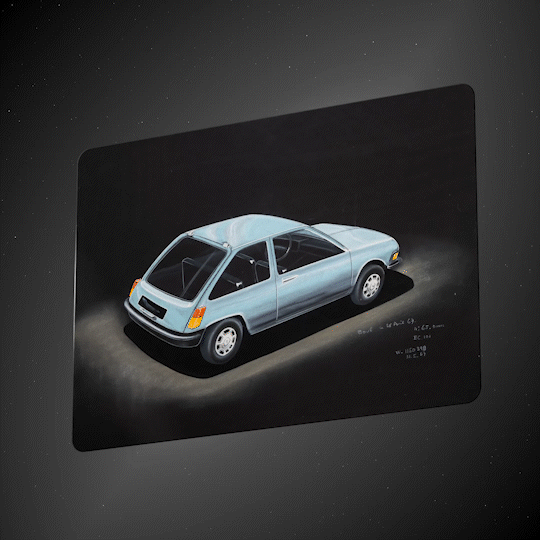 Renault 5 original sketch #731